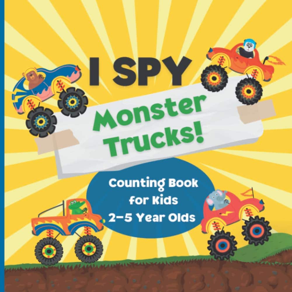 I Spy Monster Trucks! book cover