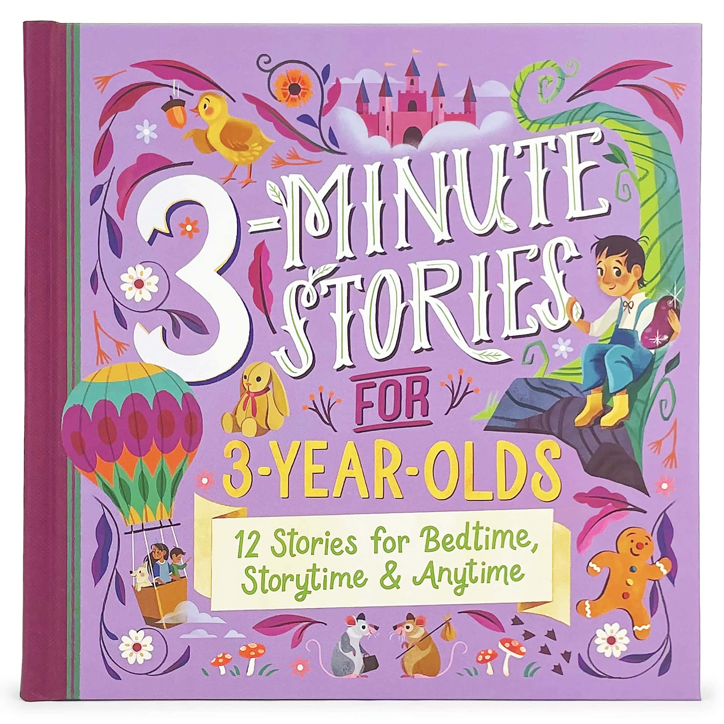 3-Minute Stories for 3-Year-Olds book cover