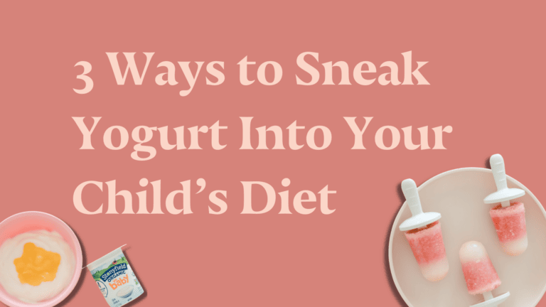 3 Ways to Sneak Yogurt Into Your Child's Diet