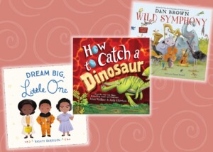 Collage of three books that are good for 4-year-olds