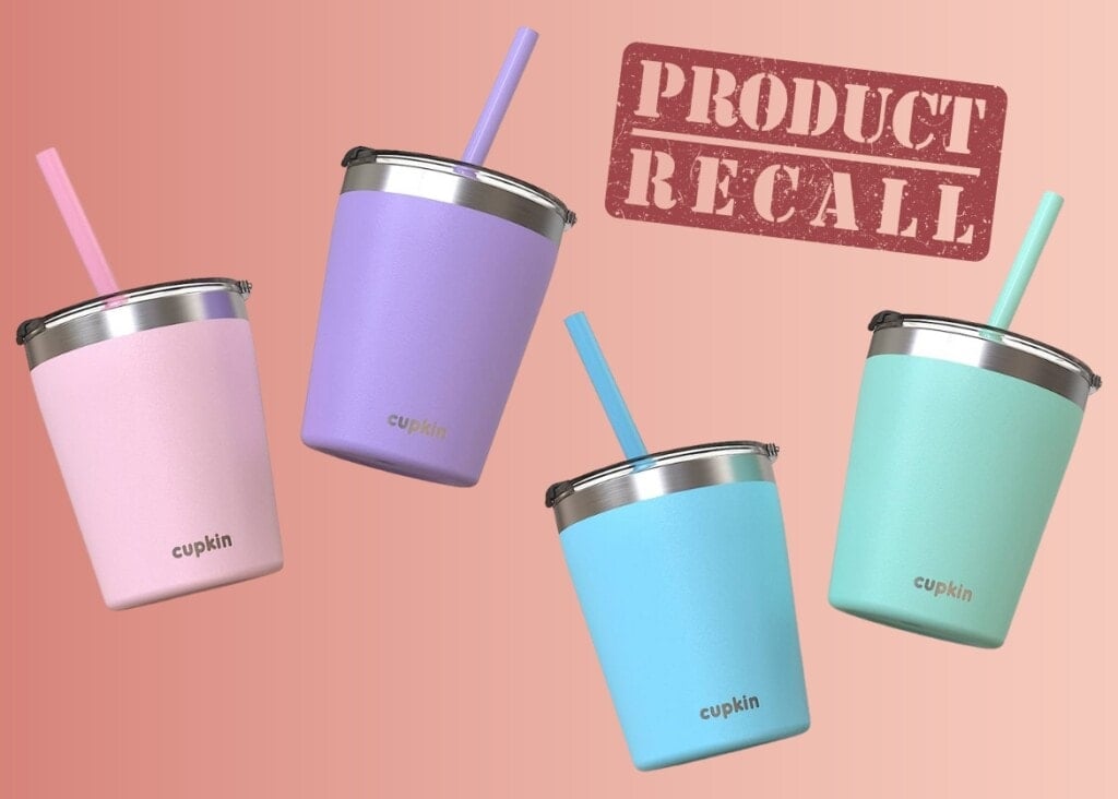Cupkin cups recalled
