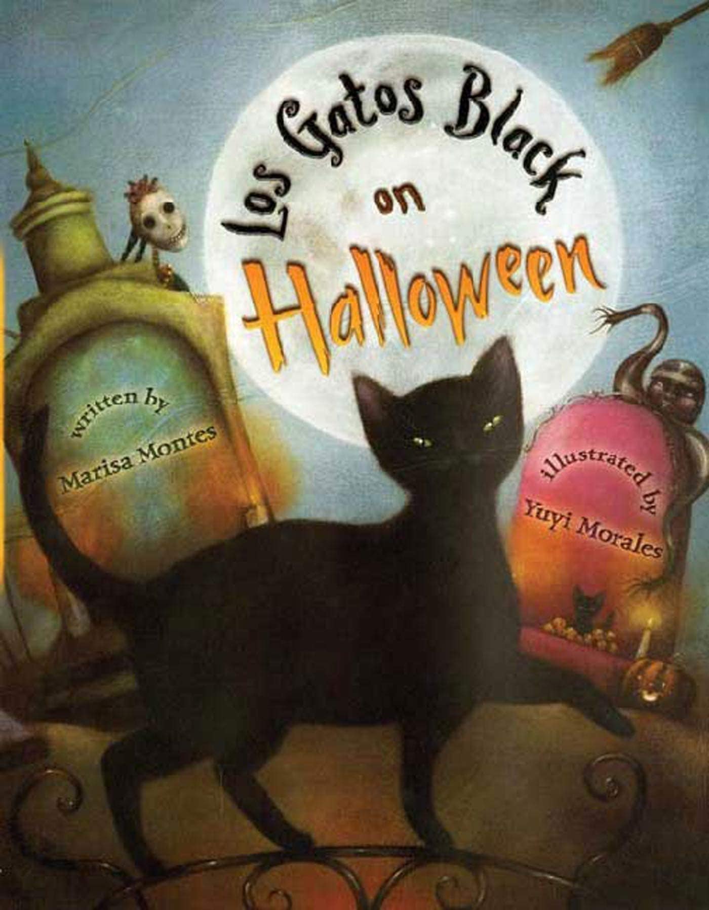 "Los Gatos Black on Halloween" by Marisa Montes