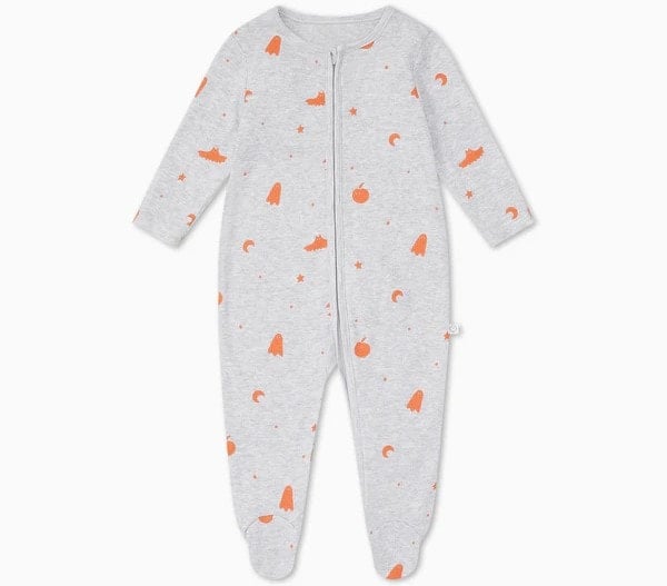 Mori Halloween Clever Zip Baby Pajamas