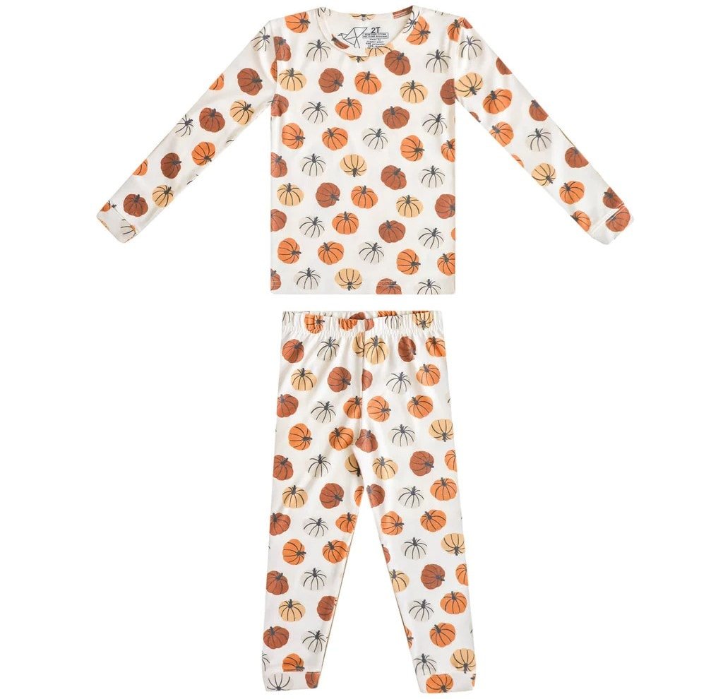 Copper Pearl Karver Two-Piece Long-Sleeved Pajama Set