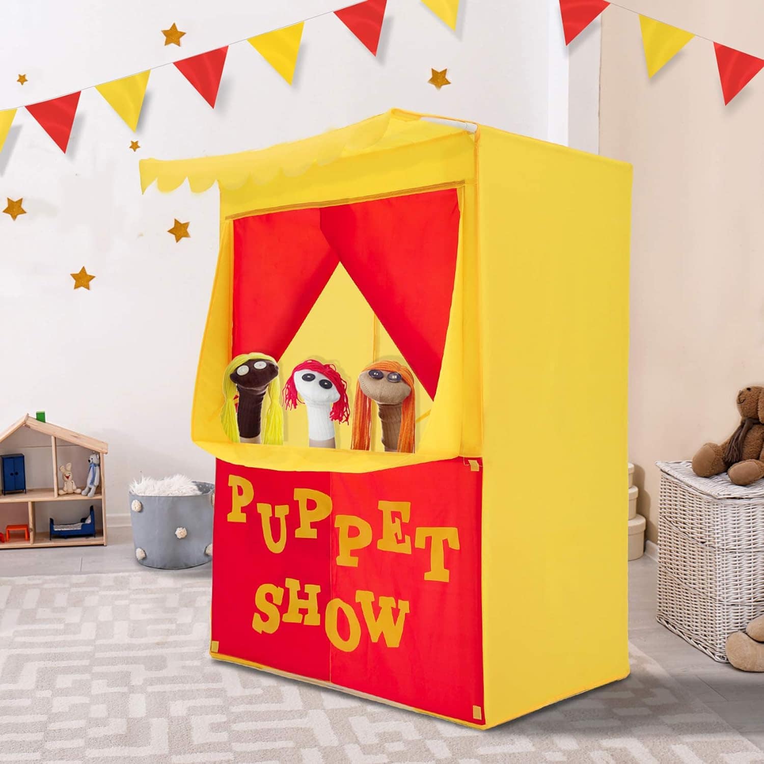 Puppet show stand
