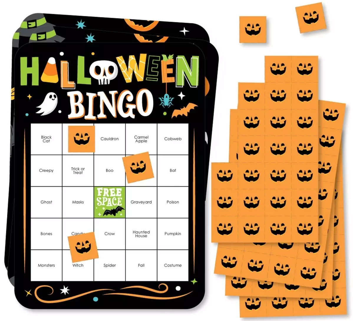 Halloween bingo game