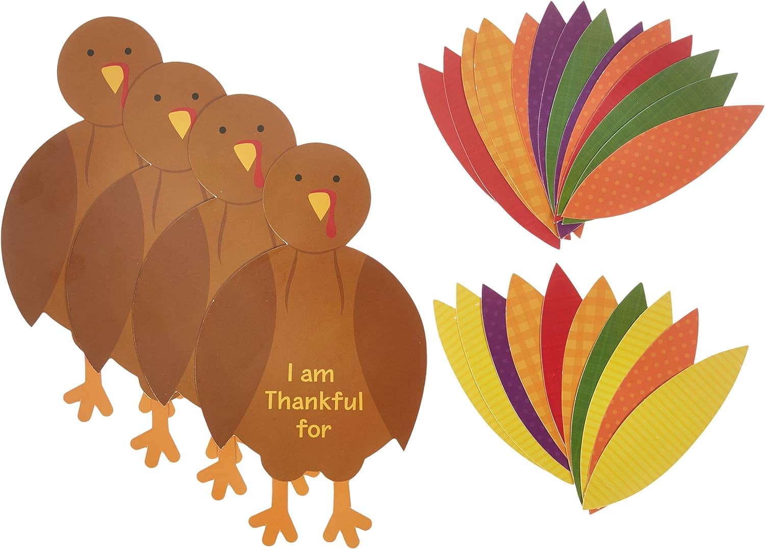 Thankful turkey activity for kids