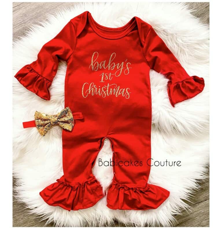 25 Baby Girl Christmas Outfits You'll Love Baby Chick — free download