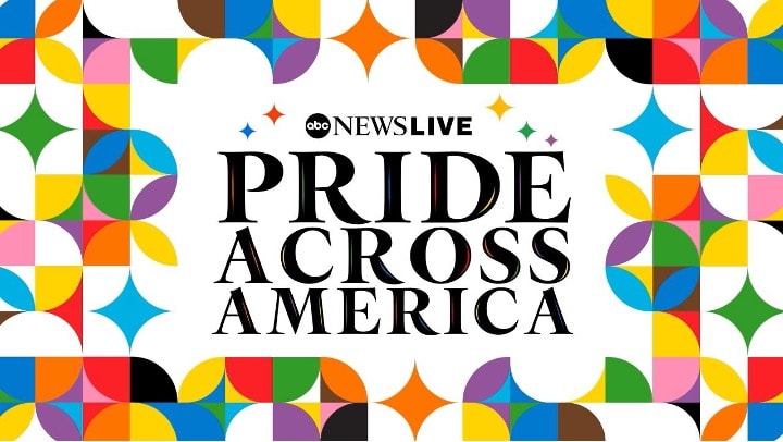 A colorful graphic with geometric shapes in various colors. In the center, the text reads 