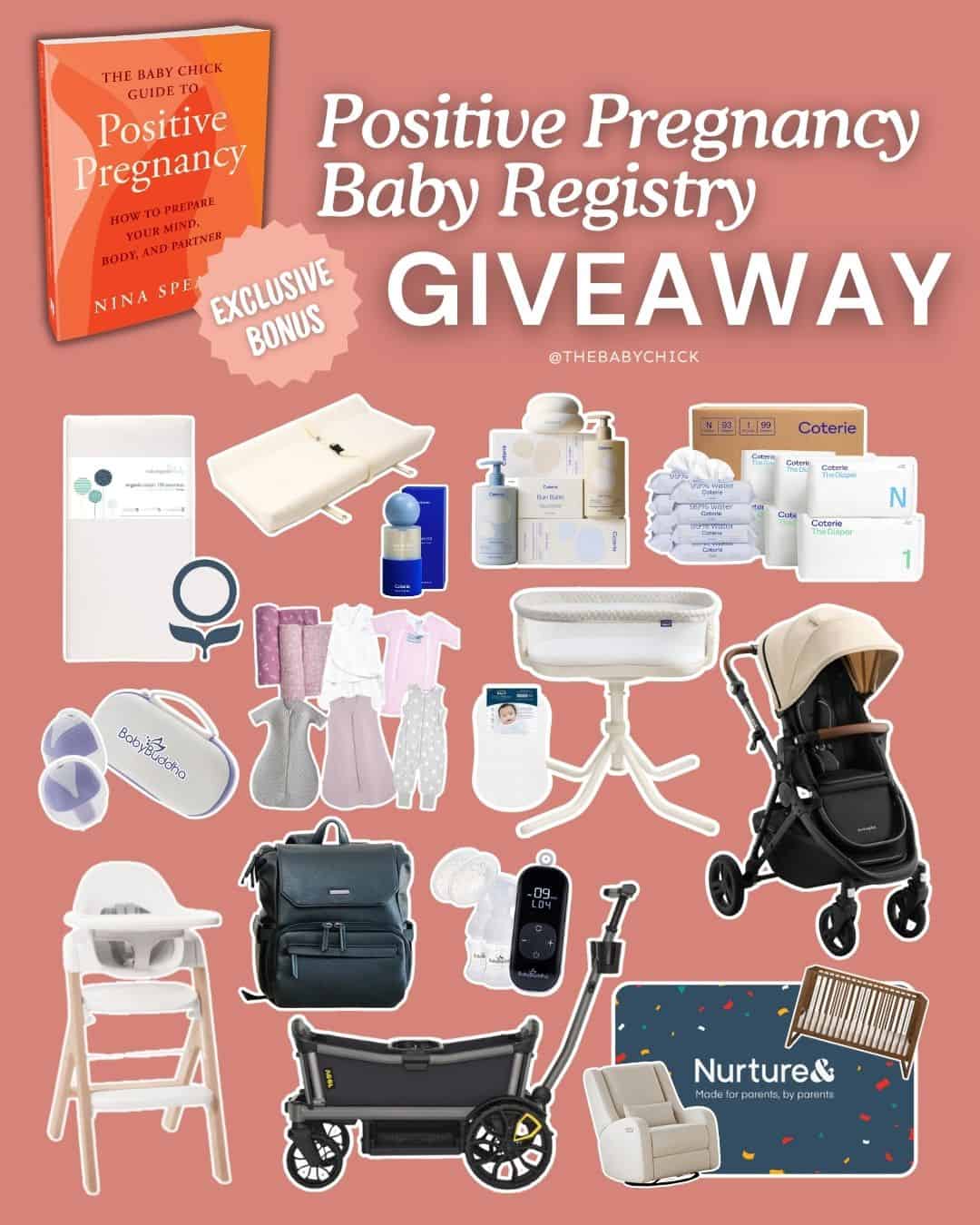Win a $5,500 Baby Registry + Get Bonuses When You Pre-Order This Pregnancy Book