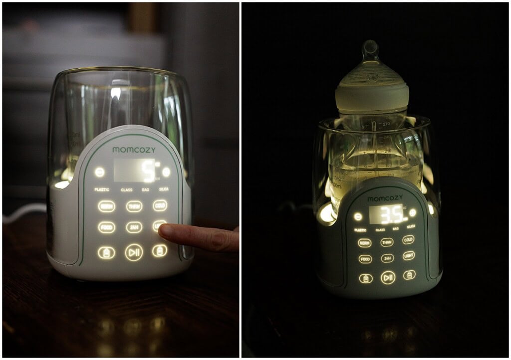 Momcozy Night Pro Bottle Warmer Review: Designed for Real-Life Night Feedings