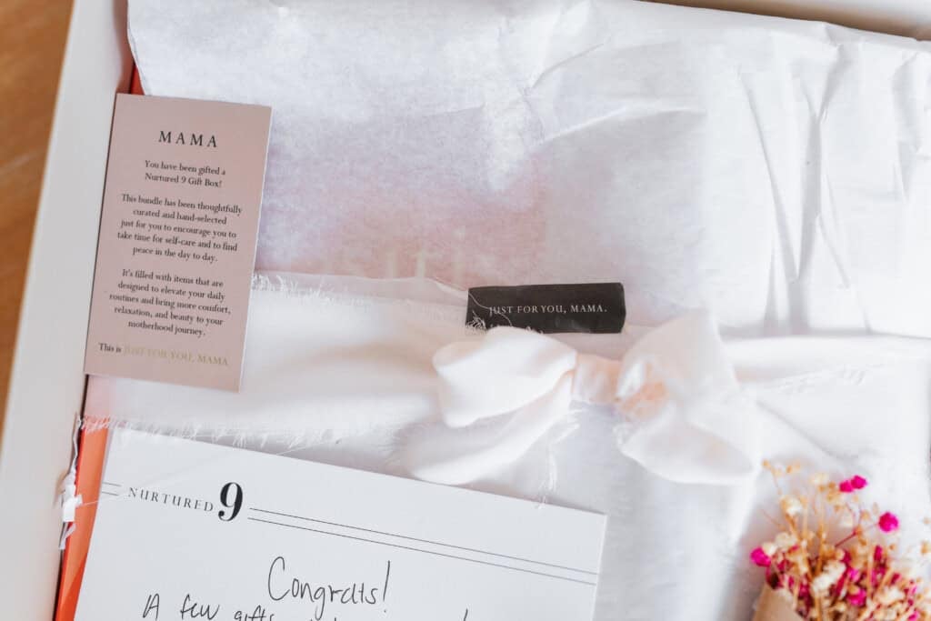 The Perfect Gift for Someone Who Just Announced She's Pregnant: The Positive Pregnancy Gift Box With Nurtured 9